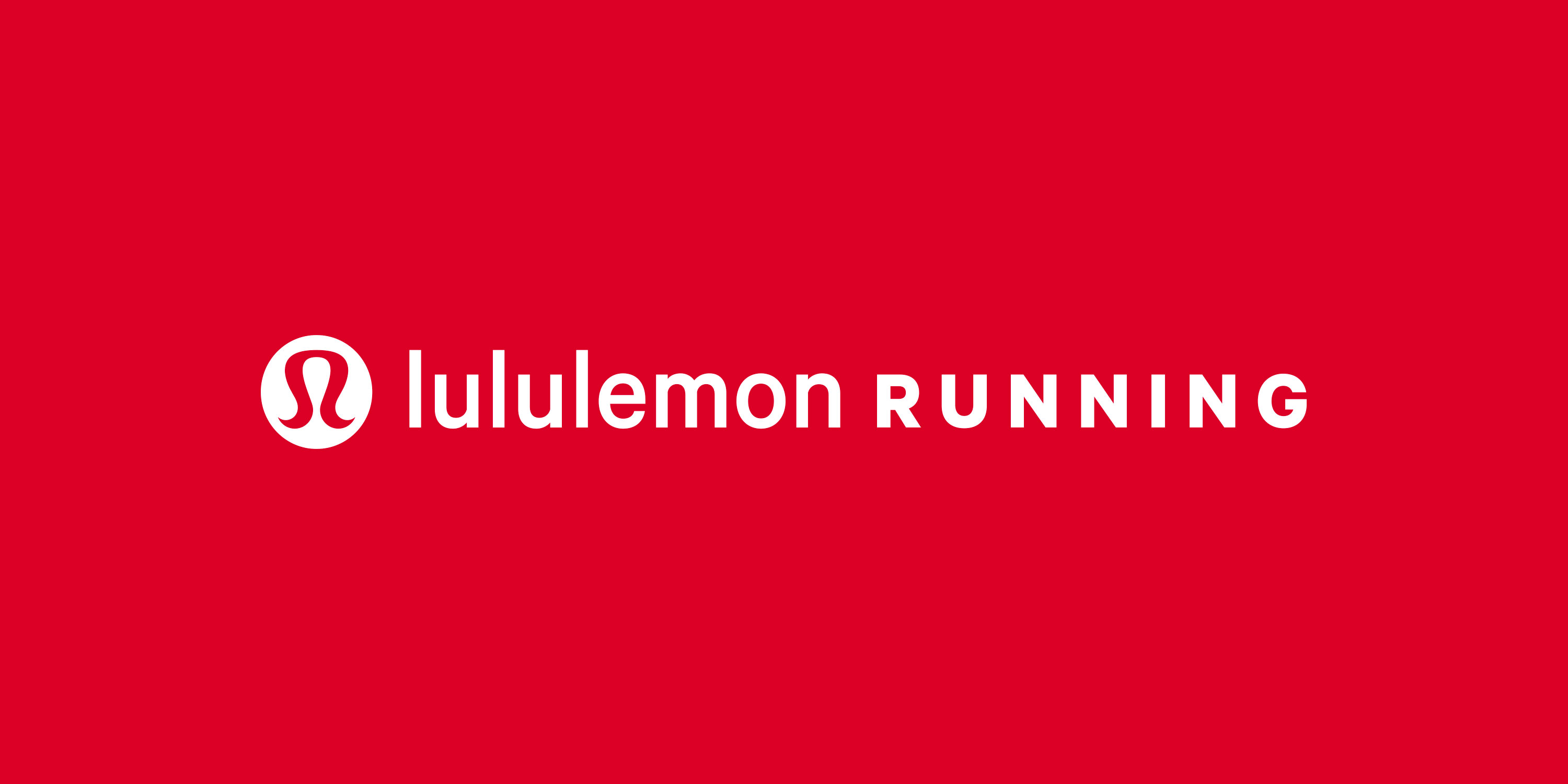 lululemon RUNNING logo